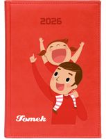 STYLOWY PREZENT DLA TATY personalizowany kalendarz A4 2026 KSIĄŻKOWY