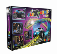 Tor Samochodowy Neon FlexTreme SMOBY Zestaw Startowy z Autem