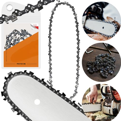 Łańcuch tnący do piły pilarki spalinowej elektycznej 3/8" 14" 35cm 1,3mm na Arena.pl