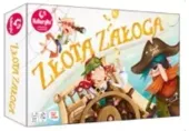 Złota Załoga Pełna przygód gra planszowa dla dzieci o poszukiwaniu skarbów