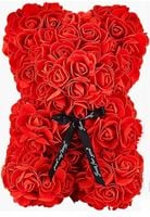 ZAPACHOWY RÓŻANY MIŚ Z RÓŻ na PREZENT NA WALENTYNKI DZIEŃ KOBIET URODZINY