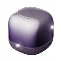 Basues Mały Przenośny Głośnik Bluetooth Bezprzewodowy 360° 30h Fioletowy