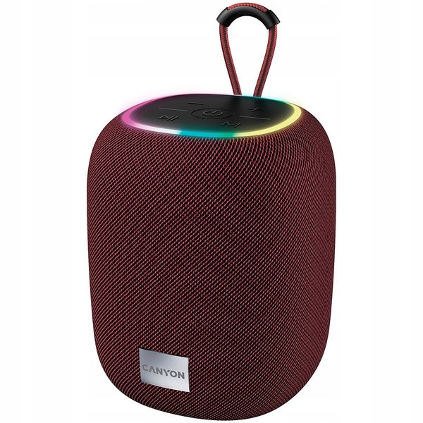Głośnik bluetooth CANYON BSP-8 10W Czerwony zdjęcie 1