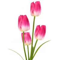 Tulipany solarne kwiaty led solar wbijane ozdoba lampa tulipan do ogrodu