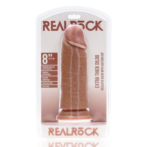 Extra Thick Straight Without Balls 20,3 Cm - Tan na Arena.pl