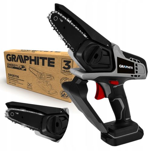 GRAPHITE MINI PIŁA PILARKA ŁAŃCUCHOWA AKUMULATOROWA 18V LI-LON 58GE116 na Arena.pl
