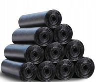 Worki na śmieci czarne do segregacji LDPE BARDZO MOCNE 120L x 100