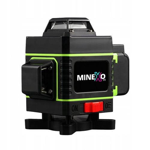 POZIOMNICA LASEROWA POZIOMICA 4D 16 LINII KRZYŻOWA 360 LASER ZESTAW na Arena.pl