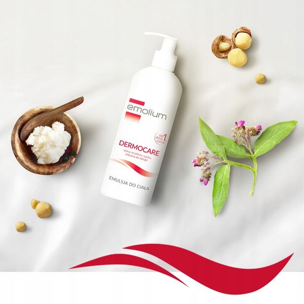 EMOLIUM DERMOCARE Emulsja Do Ciała Od 1 dnia 400ML zdjęcie 8