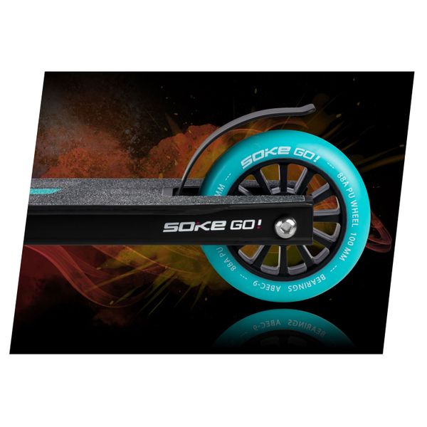 Hulajnoga wyczynowa SOKE GO! pomarańczowa zdjęcie 3