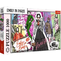 Puzzle - 1000 - Emily w Paryżu: Modowe Inspiracje - Trefl 10967