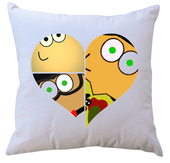 Poduszka z wkładem Pou zdjęcie 1