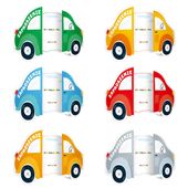 Zaproszenia urodzinowe Auta, 6 szt.