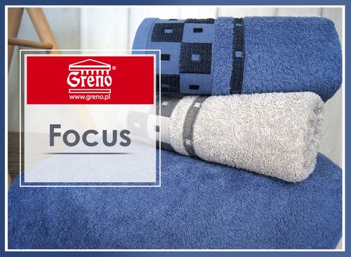 Ręcznik Focus 50x90 Greno Stalowy na Arena.pl