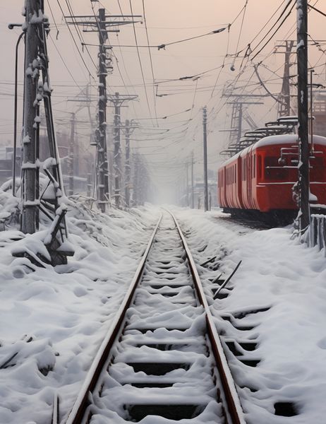 Plakat 50x65cm Podróż po Torach zdjęcie 1