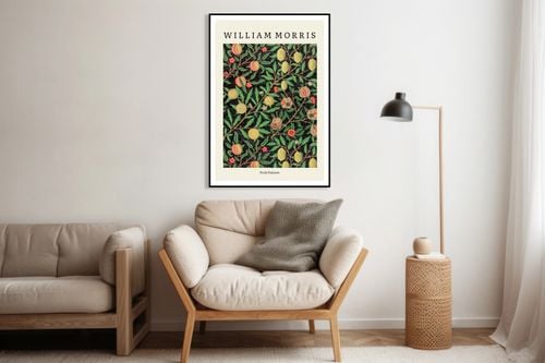 Plakat 40x60cm Design Fruit Pattern, Morris Vintage do Salonu na Arena.pl