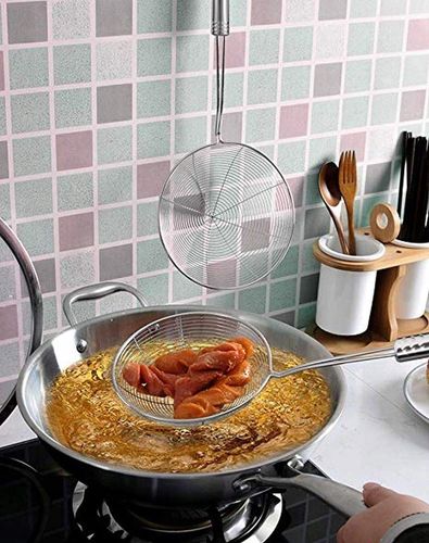 ŁYŻKA CEDZAKOWA do klusek pierogów frytek Nabierak na Arena.pl