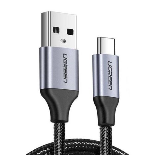 Kabel USB do USB-C QC3.0 UGREEN  US288 1,5m z aluminiową wtyczką (czarny) na Arena.pl