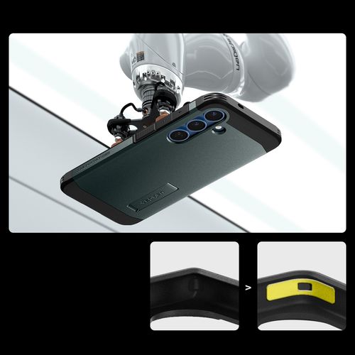 Etui pokrowiec na Samsung Galaxy S25+ Tough Armor MagSafe - zielone na Arena.pl