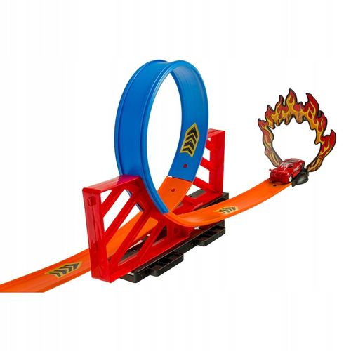 Tor wyścigowy 3 pętle dla samochodzików autka 269 cm 3+ na Arena.pl