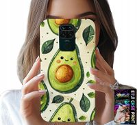 ETUI DO XIAOMI NOTE 9 - SŁODKIE UŚMIECHNIĘTE AWOKADO OBUDOWA