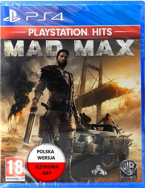 MAD MAX PS4 NOWA PO POLSKU zdjęcie 1