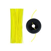 Głowica Żyłkowa Podwójna do Kosy Podkaszarki Żyłka Nylonowa 2,4mm 30m Żółta