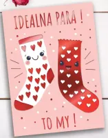 Karnet B6, Walentynki, Skarpety