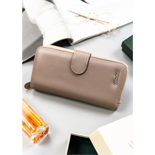 pojemny, duży portfel damski ze skóry ekologicznej - 4u cavaldi na Arena.pl