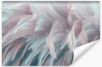 Fototapeta Do Salonu Kolorowe PIÓRA Abstrakcja Efekt 3D 180cm x 120cm