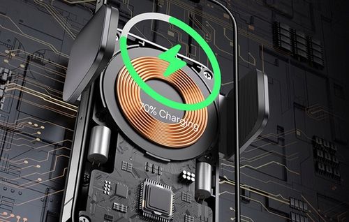 BASEUS AUTOMATYCZNY UCHWYT SAMOCHODOWY NA KOKPIT Z ŁADOWARKĄ INDUKCYJNĄ QI na Arena.pl