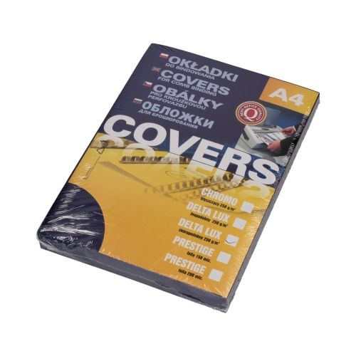 OKŁADKI DO BINDOWANIA A4 250G SKÓROPODOBNE GRANATOWE ARGO na Arena.pl