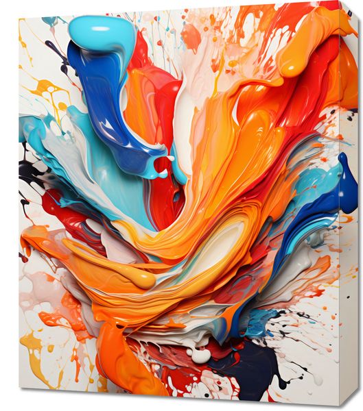 Obraz 50x60cm Taneczne Fale zdjęcie 1