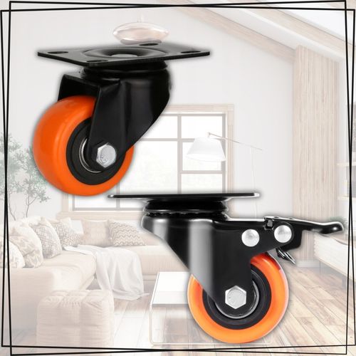 KÓŁKA OBROTOWE JEZDNE MAŁE KOŁA SKRĘTNE ZESTAW JEZDNY 4szt 300kg + na Arena.pl