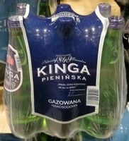 Kinga 0,7l Gazowana (butelka szklana) - karton