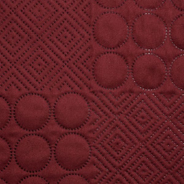 Narzuta dekoracyjna BONI-5 220x240 patchwork ceglana zdjęcie 2
