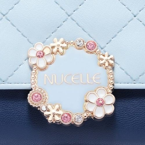 Nucelle elegancki niebieski portfel na Arena.pl