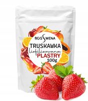 Truskawka liofilizowana plastry 100g Owoce Jakość