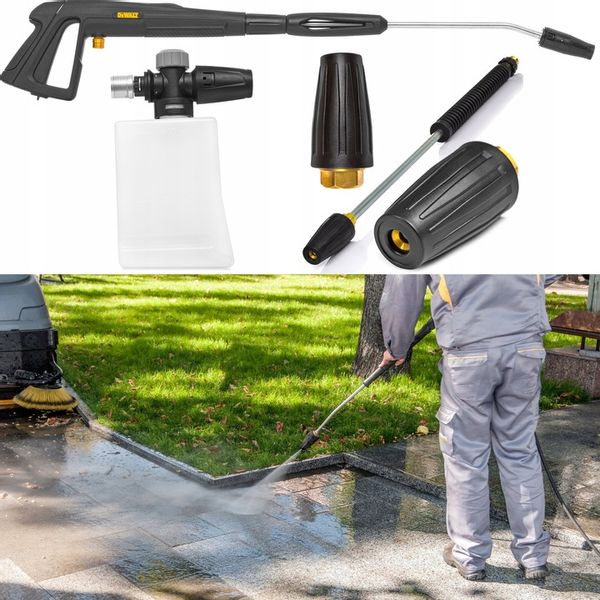 MYJKA CIŚNIENIOWA DEWALT 2100W MOSIĄDZ 150BAR SAMOSSĄCA SILNIK INDUKCYJNY zdjęcie 7