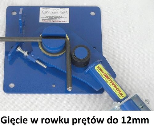 Giętarka HARTOWANA z ŁOŻYSKIEM do prętów 6-16 drutu zbrojenia strzemion GP5 na Arena.pl