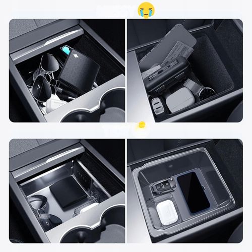 Zestaw 2 organizery do konsoli centralnej do Tesli Model 3 2024 na Arena.pl