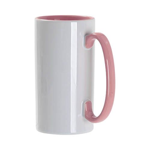 Kubek Funny 380 ml do sublimacji - różowy zdjęcie 2