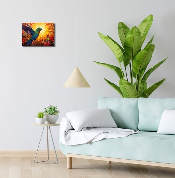 Obraz 30x20cm Koliber Barw zdjęcie 2