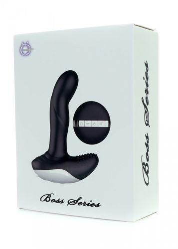 wibrator silicone massager usb 7 function + pulsator / heating black na Arena.pl