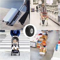 KOŁO DO WALIZKI CZĘŚCI WALIZKI BAGAŻOWE TORBY 4 SZT