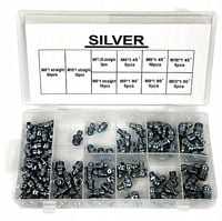 Zestaw kalamitek smarowniczek Silver S10539 110 szt. do towotnicy