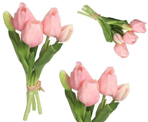 TULIPANY BUKIET TULIPANÓW GUMOWE GUMOWANE JAK ŻYWE na Arena.pl