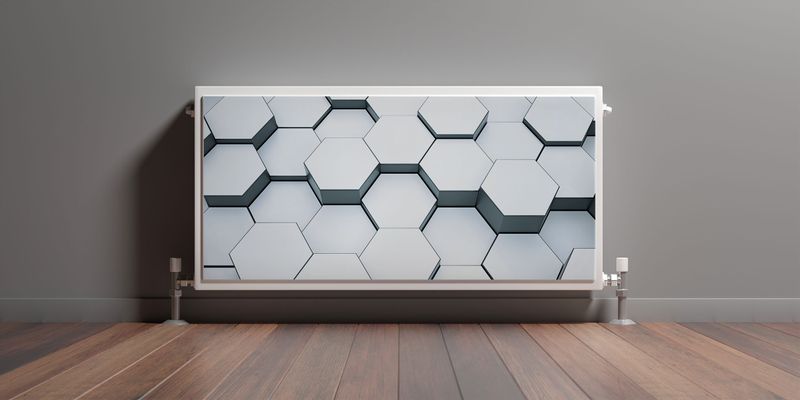 Osłona MAGNETYCZNA Kaloryfera Mozaika Heksagony Efekt 3D 120cm x 60cm zdjęcie 3