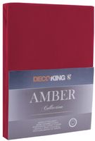 Prześcieradło DecoKing AMBER MARO 200-220x200+30