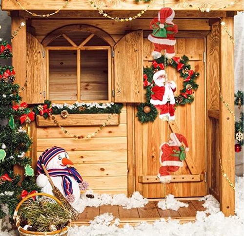 WSPINAJĄCY SIĘ MIKOŁAJ GRA ŚPIEWA ŚWIECI ŚWIĘTA NA PREZENT na Arena.pl